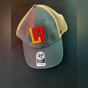 LA Wildcats ‘47 Brand XFL Cap Adjustable OSFA Hat, Los Angeles, Gray / Tan NWT